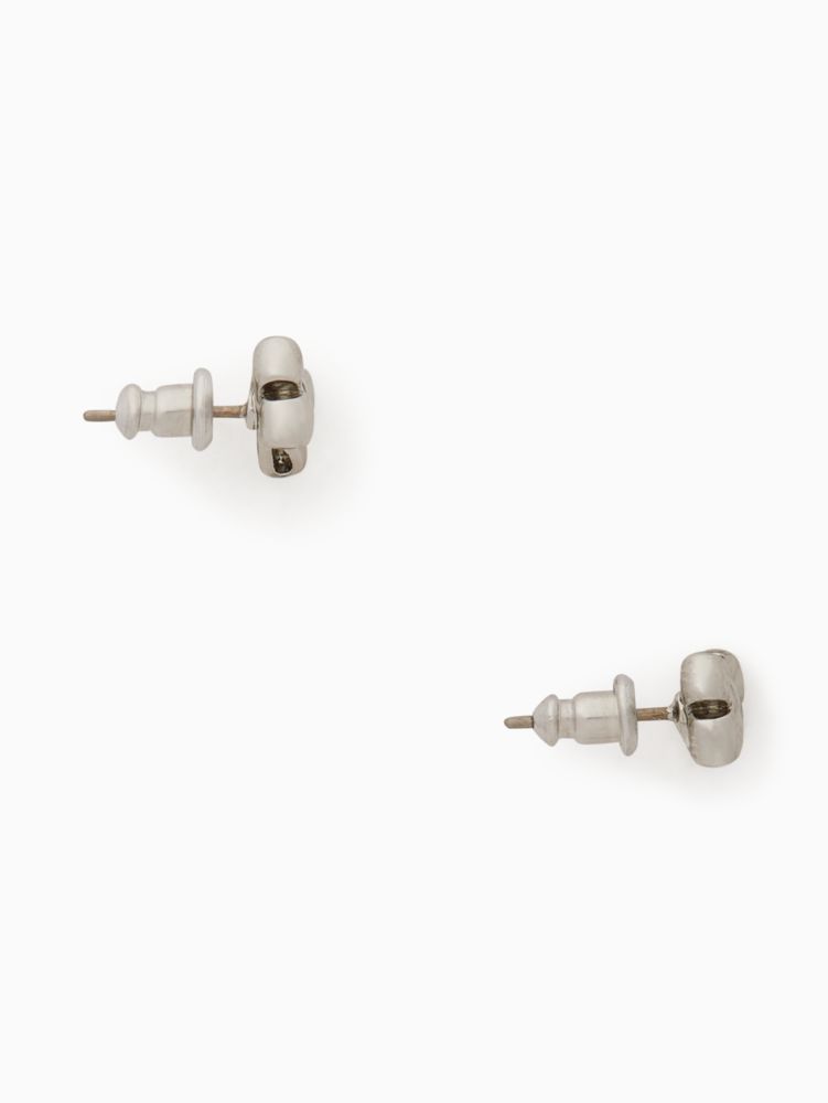 Kate Spade,double bow studs,40%,Imitation Rhodium