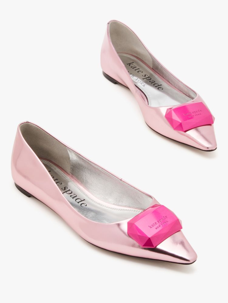 Kate spade cheap pink flats