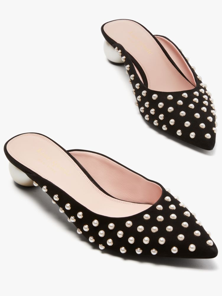 Kate Spade,Honor Pumps,Evening,Black Ivory