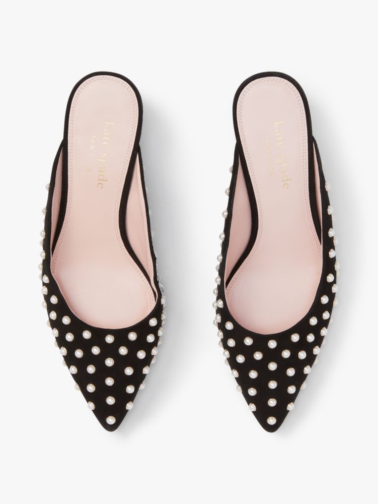 Kate Spade,Honor Pumps,Evening,Black Ivory