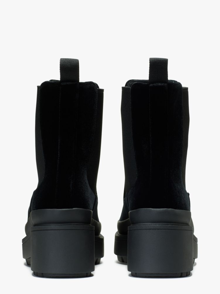 Kate spade cheap black booties