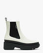 Kate Spade,Winnie Booties,Casual,Parchment/Black