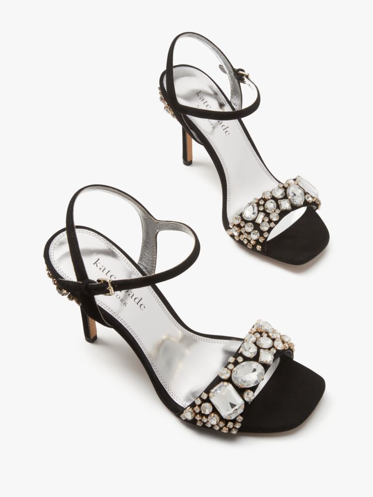 Kate Spade,Treasure Sandals,Evening,Black