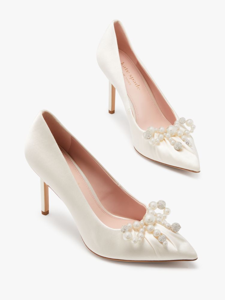 Kate spade sale flower heels