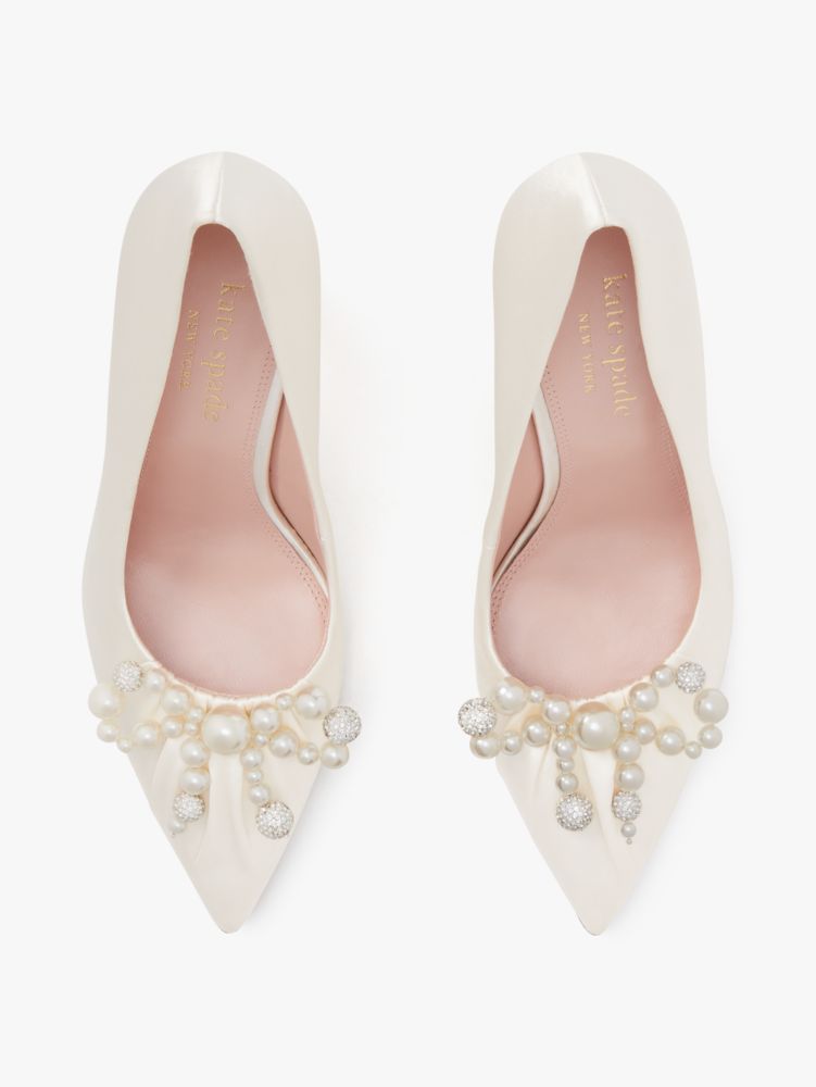 Kate Spade,Elodie Pumps,Evening,Ivory