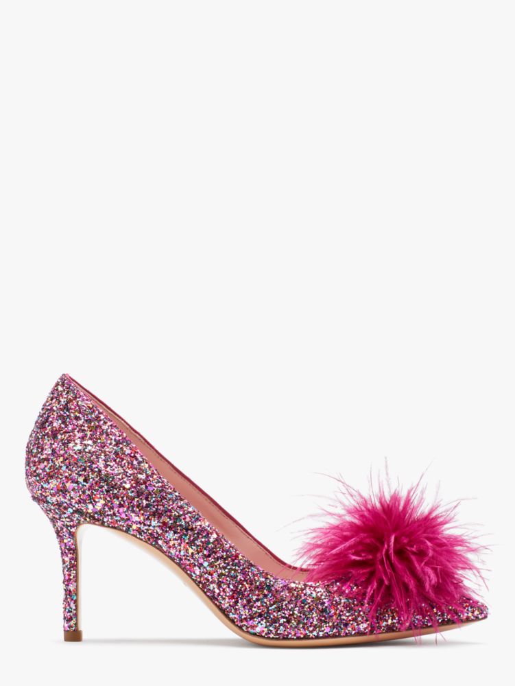 Kate Spade,Marabou Pumps,Evening,