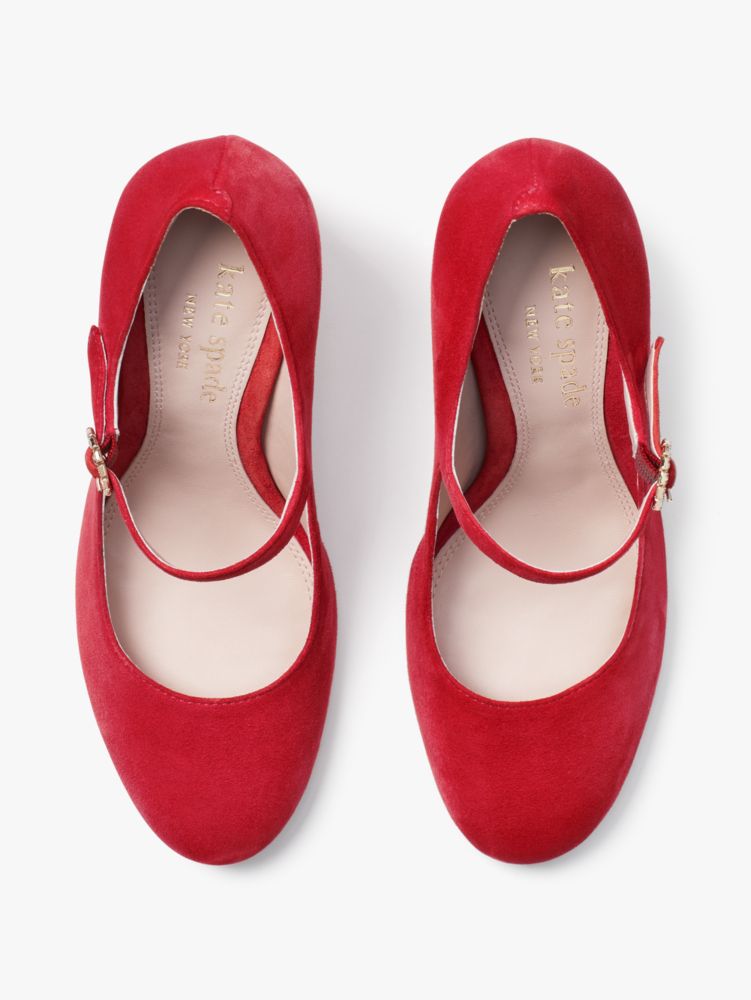 Kate Spade,Marlene Pumps,Work,Engine Red