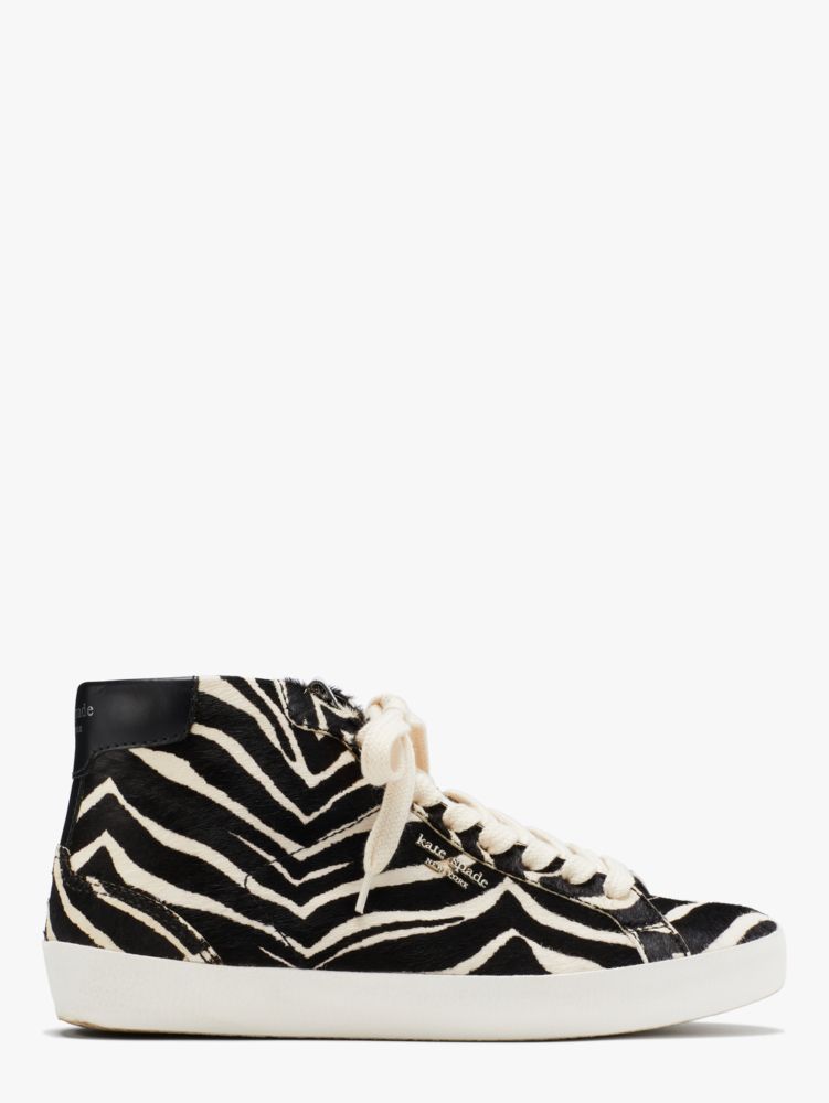 Kate Spade,Ace High Top Sneakers,Casual,Zebra Blk / Cream