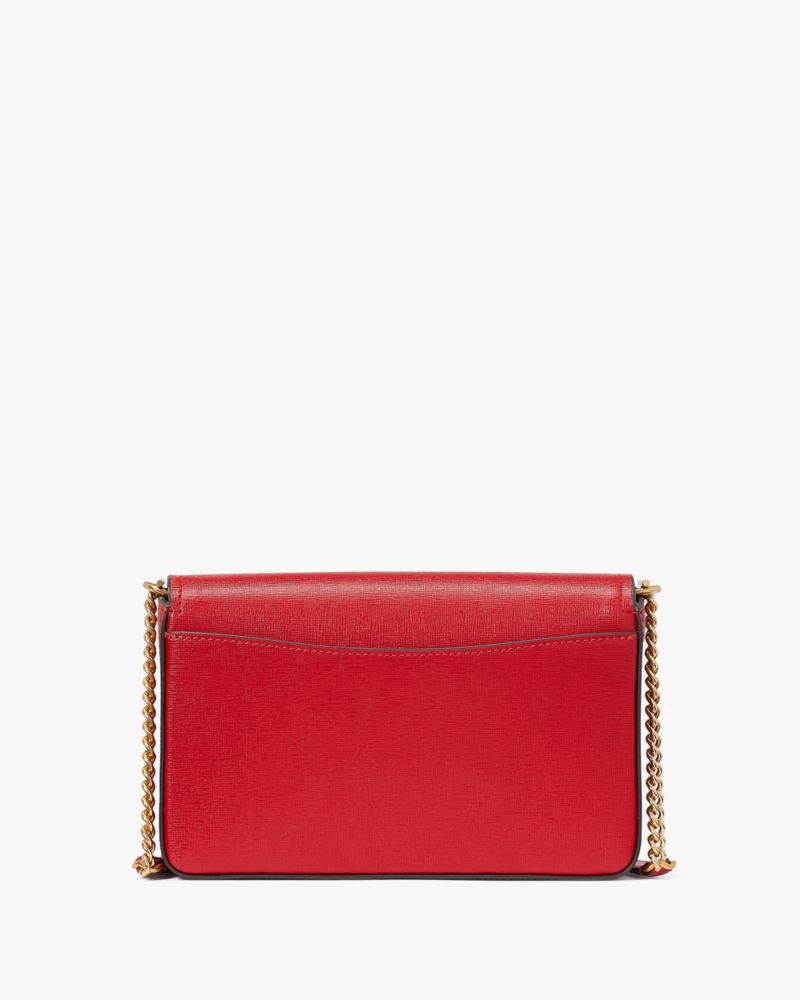 Kate Spade Morgan Bow Embellished Flap Chain Wallet. 5