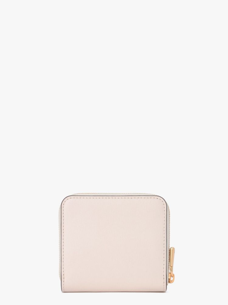 Kate Spade,モーガン ボウ エンベリッシュ スモール コンパクト ウォレット,ミニ財布,パーチメント