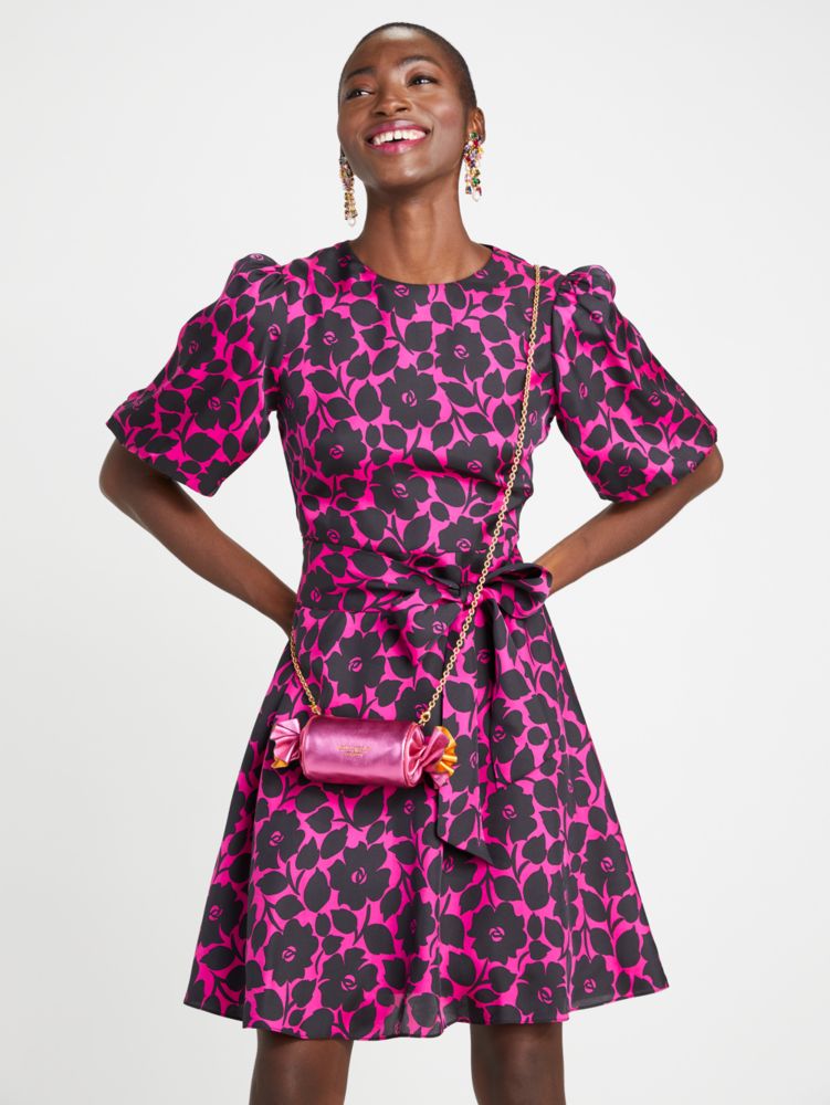 Rosy Garden Tie Waist Dress | Kate Spade New York | Kate
