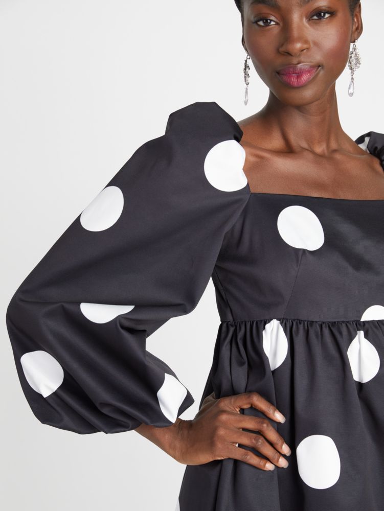 Kate Spade,Giant Dot Faille Dress,Cocktail,