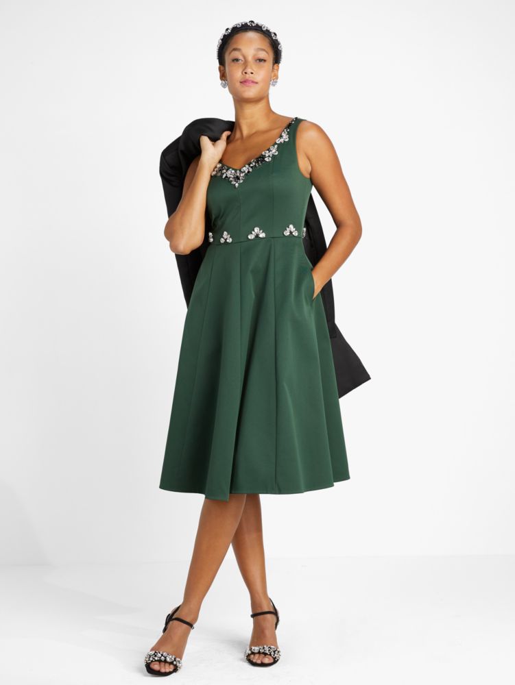 Kate Spade,Embellished Faille Grace Dress,