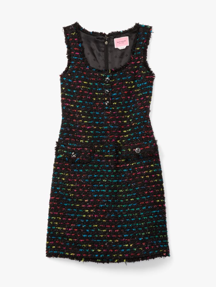 Kate spade sparkle tweed hot sale dress