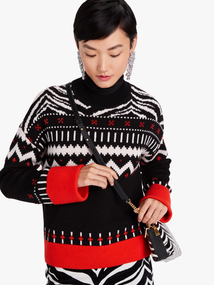 Black fair 2024 isle sweater