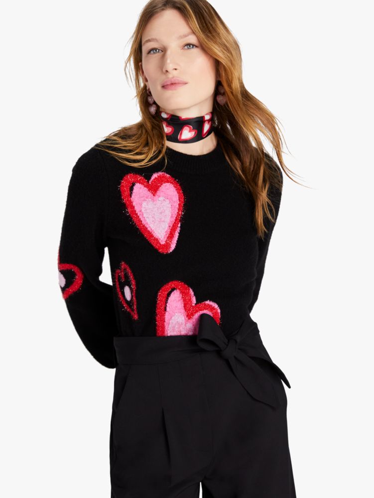 Overlapping Hearts Sweater