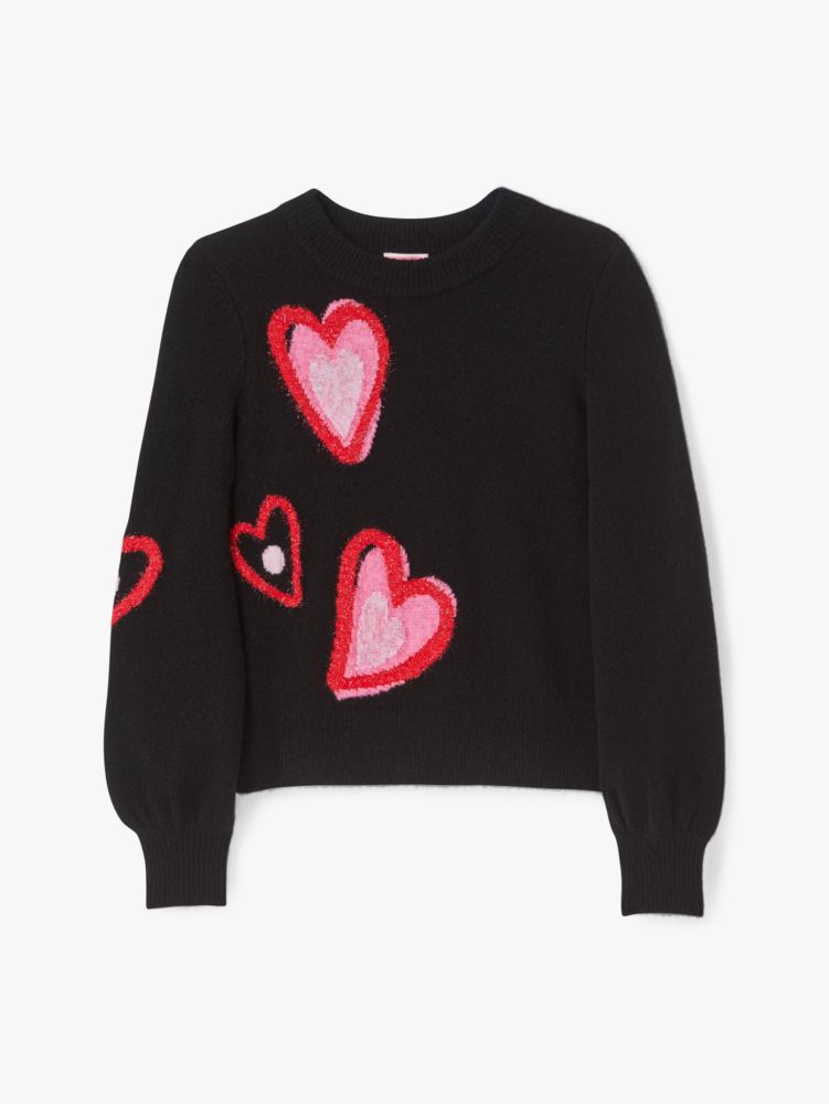 Overlapping Hearts Sweater | Kate Spade New York