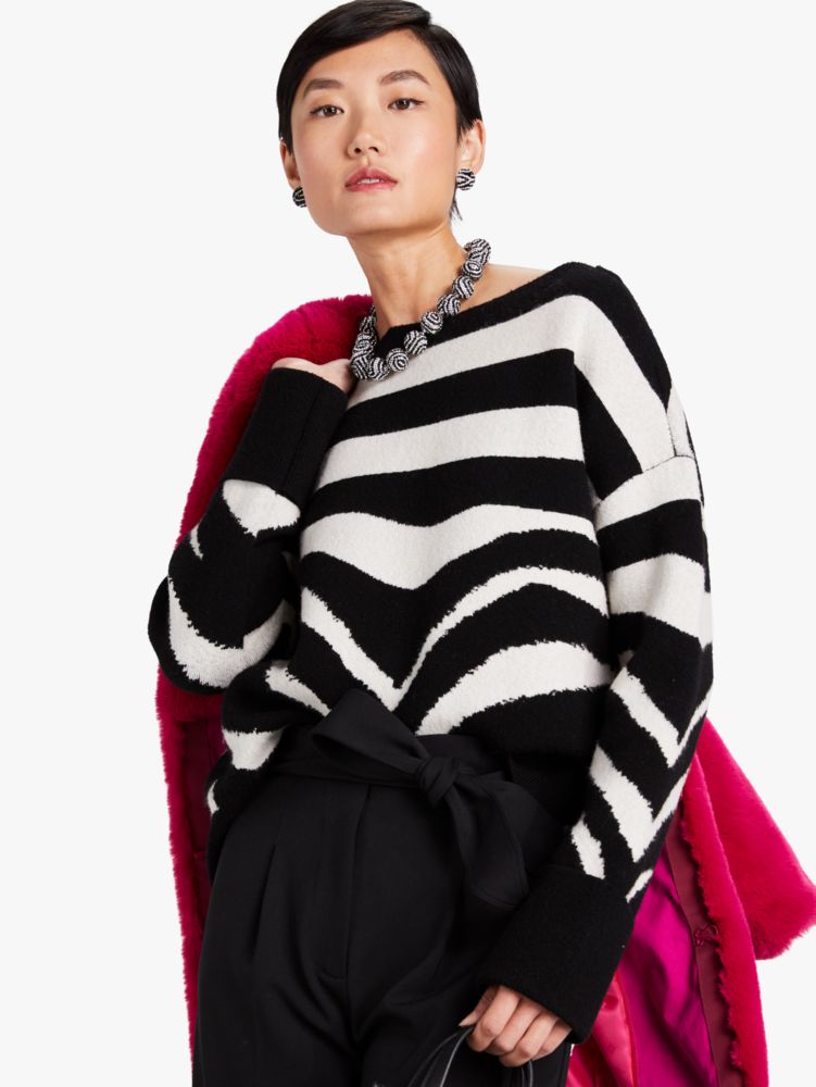 Bold Zebra Sweater