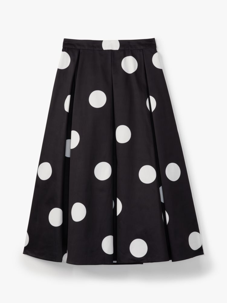 Dot Party Faille Skirt