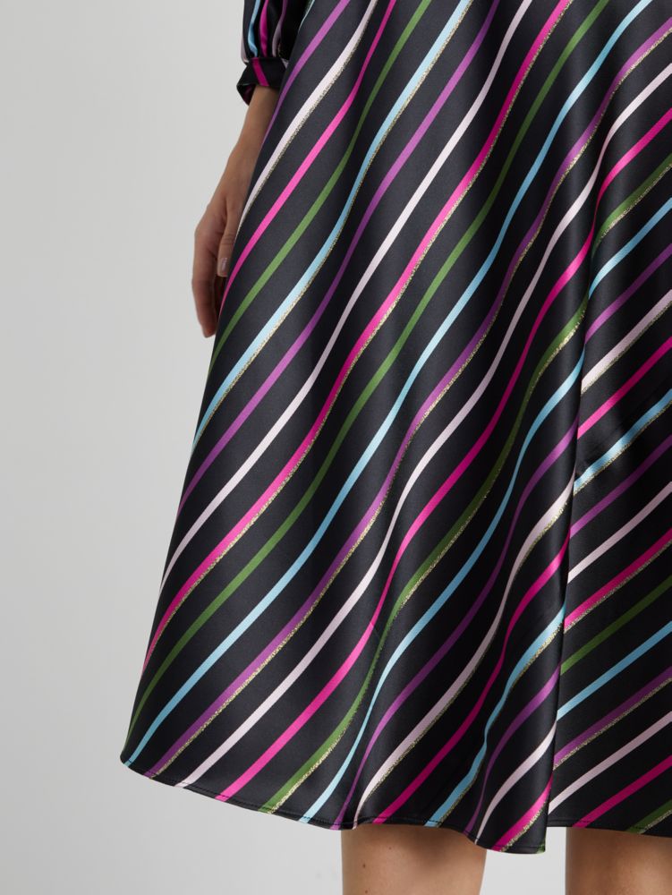 Kate Spade,party stripe midi skirt,