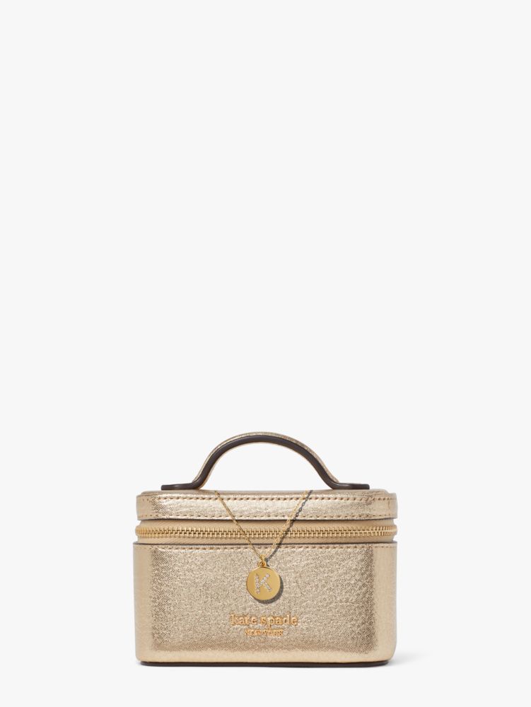 Morgan Metallic Leather Jewelry Case | Kate Spade New York