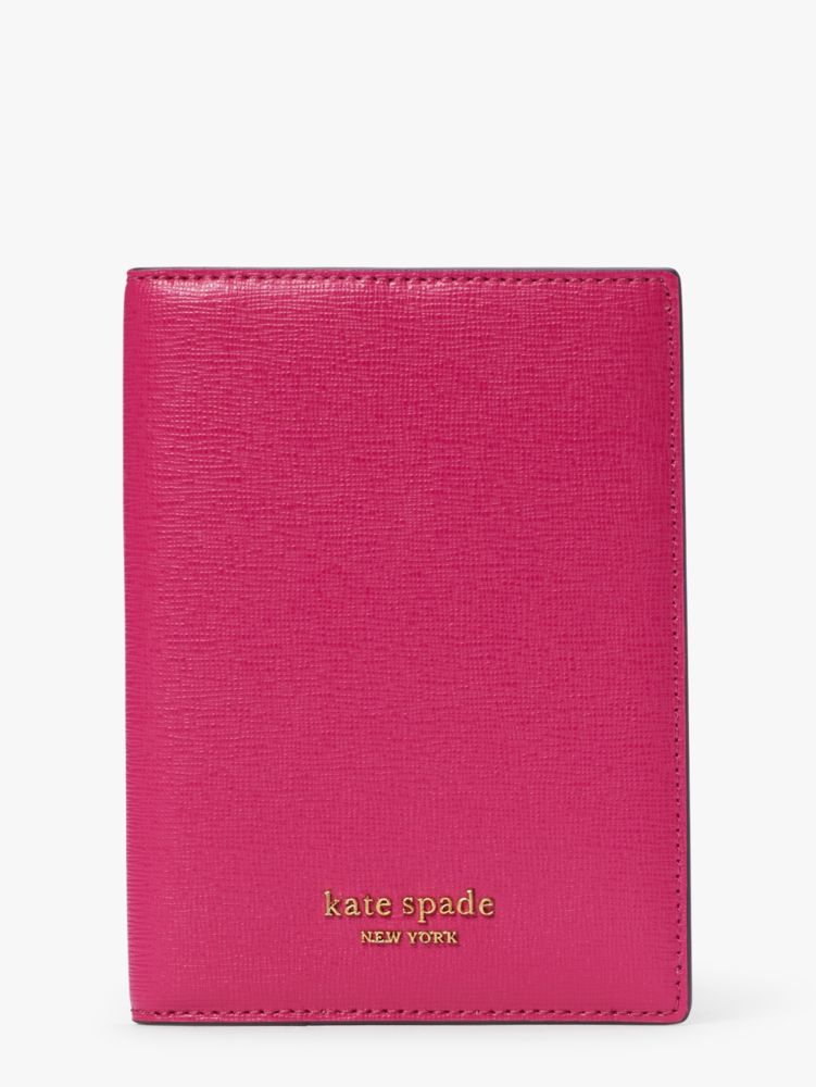 Kate Spade,Morgan Passport Holder,Plum Liqueur