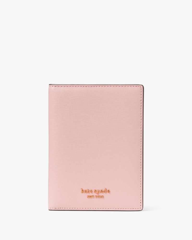 Kate Spade,Morgan Passport Holder,Pink Dune