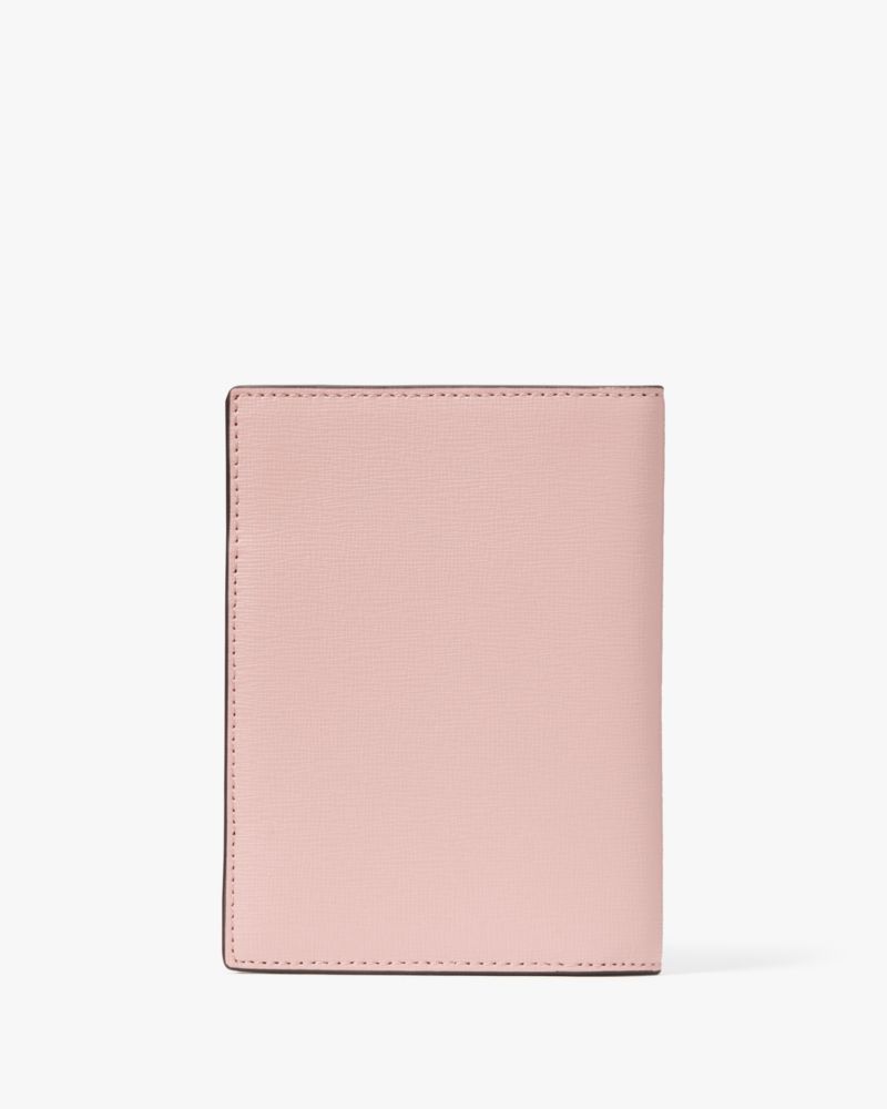 Kate Spade,Morgan Passport Holder,Pink Dune