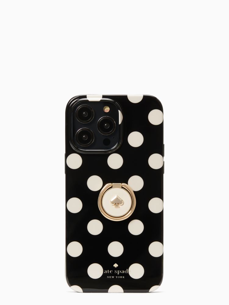 Funda dura kate spade para el iPhone Xs Max - Pin Dot Gems/Pearls