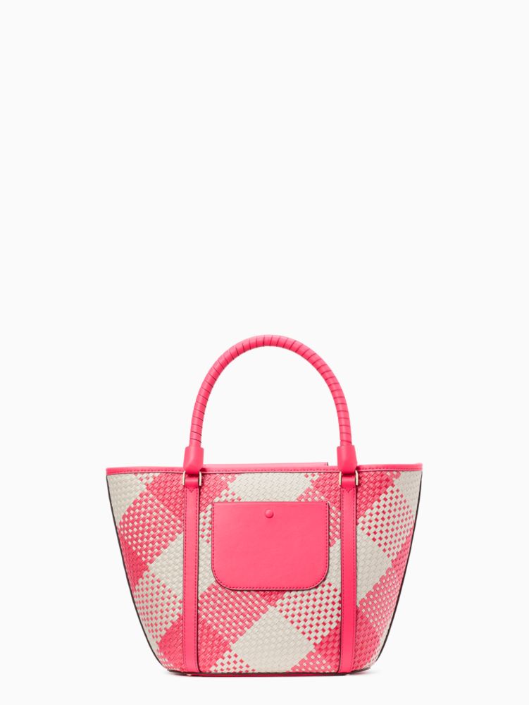 kate spade new york cruise houndstooth medium tote bag