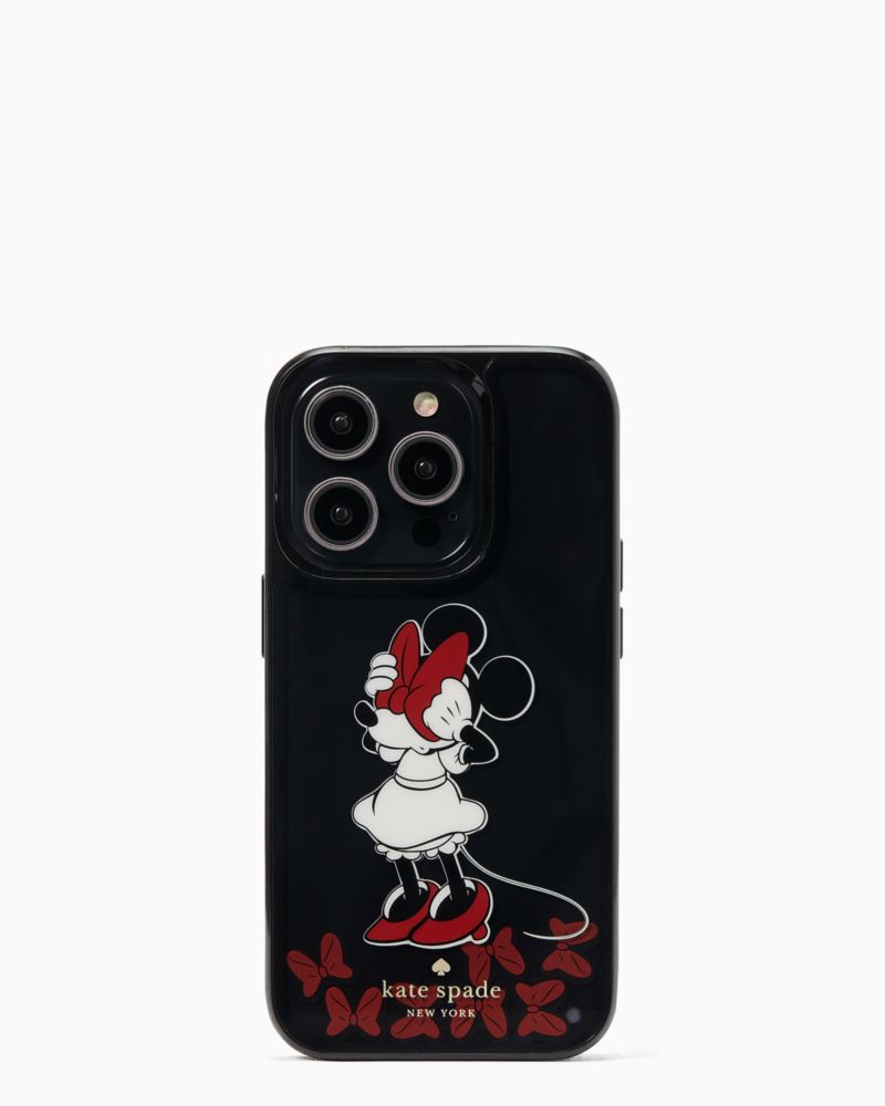 Minnie Mouse Bow Resin I Phone 14 Pro Case