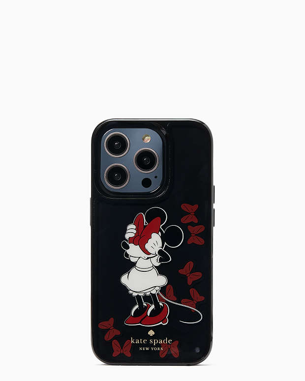 Minnie Mouse Bow Resin I Phone 14 Pro Case