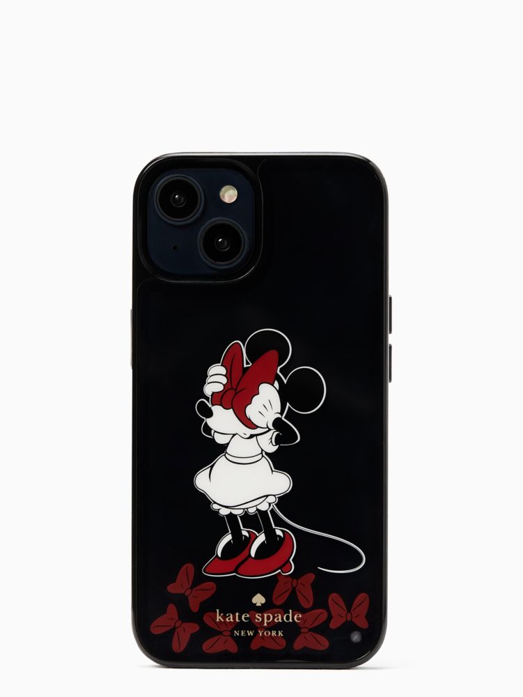Minnie Mouse Bow Resin I Phone 14 Case | Kate Spade Outlet