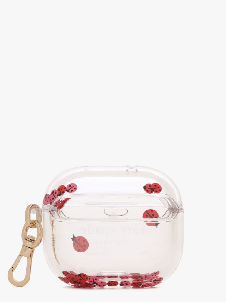 Kate Spade,Dottie Airpod Gen 3 Case,Clear