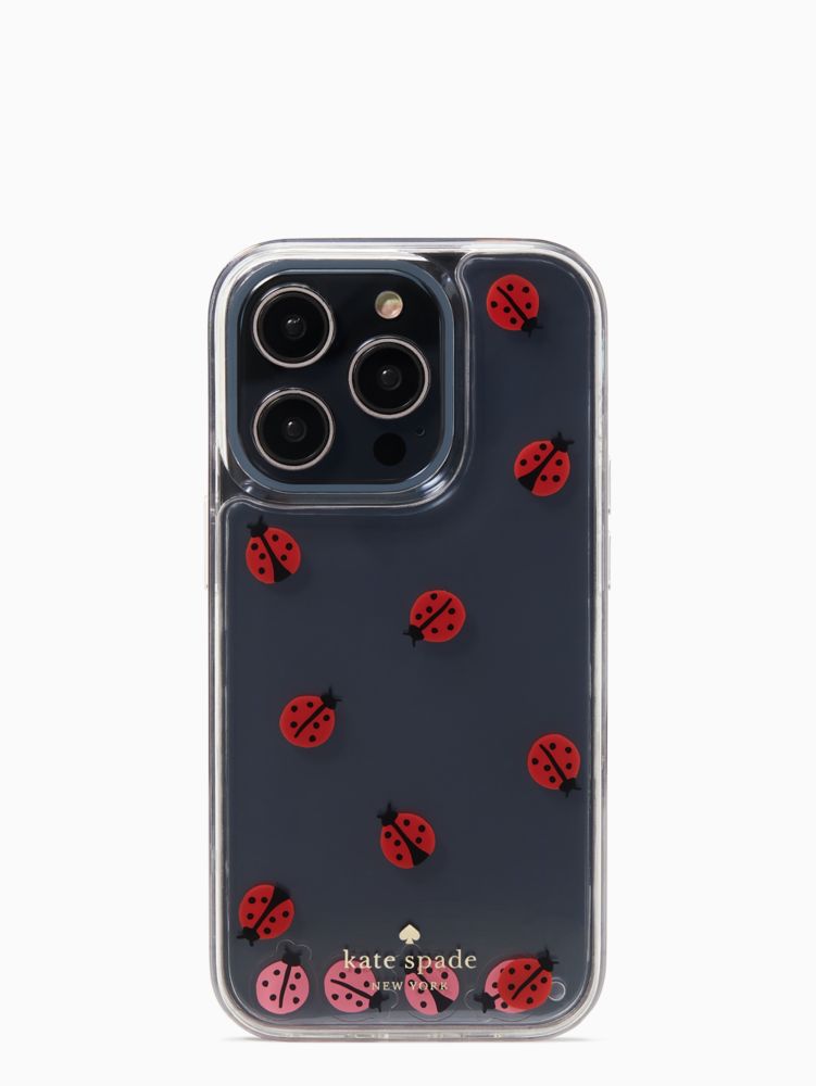 Kate Spade,ladybug resin iphone 14 pro max case,