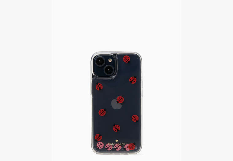 Kate Spade,ladybug resin iphone 14 case,Clear