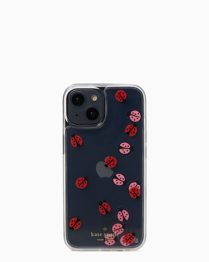 Ladybug Resin I Phone 14 Case | Kate Spade Outlet