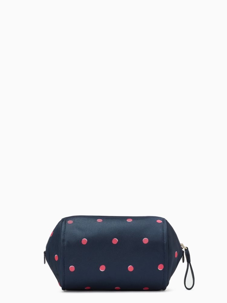 Kate Spade,チェルシー ザ リトル ベター パーク ドット プリント ミディアム コスメティック,財布小物,ブルーマルチ