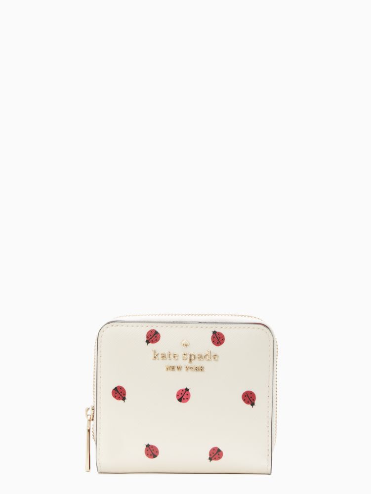 Staci Small Ladybug Zip Around Wallet Kate Spade Outlet