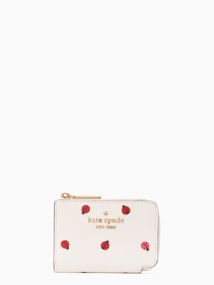 Kate Spade,ステイシー ドッティ キー ホルダー,財布小物,クリームマルチ