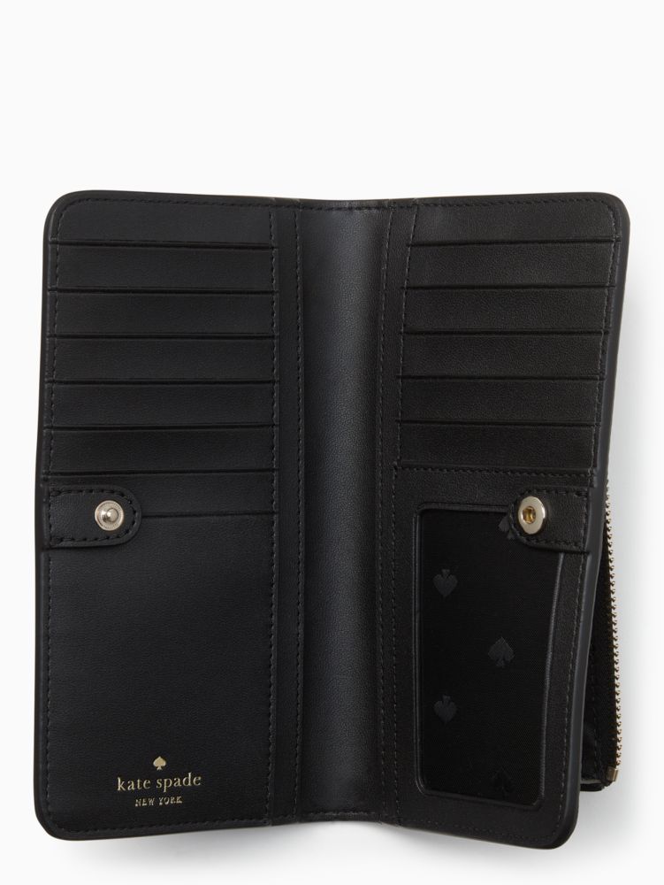 Kate spade wallet discount black