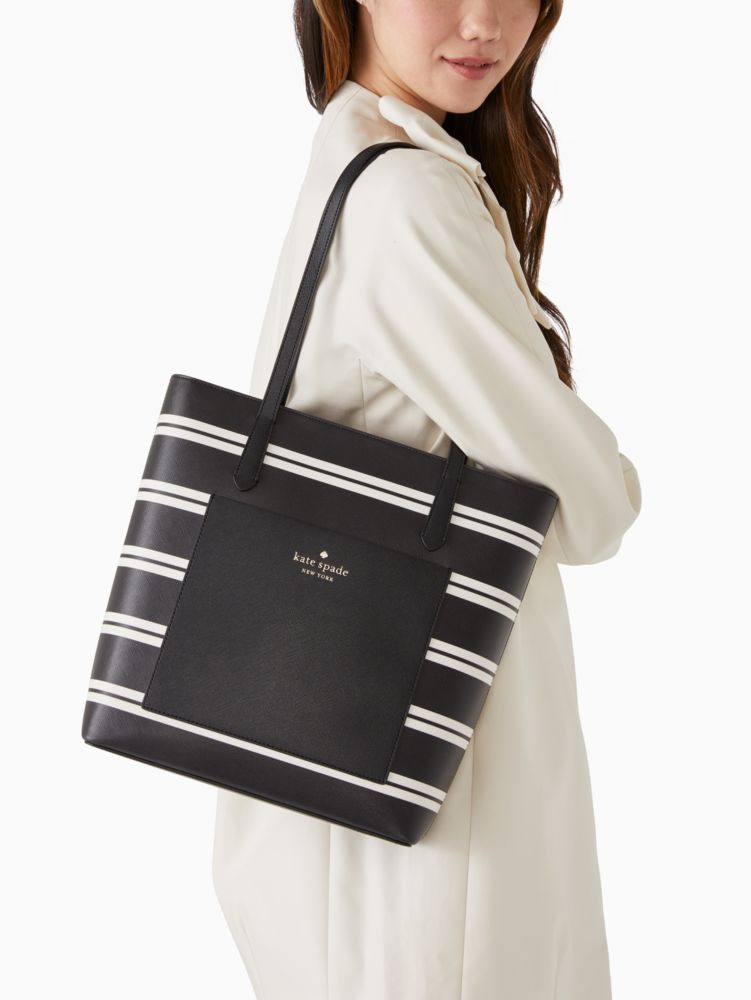 Kate spade checkered online tote