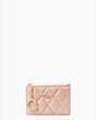 Kate Spade,carey small card holder,Conch Pink