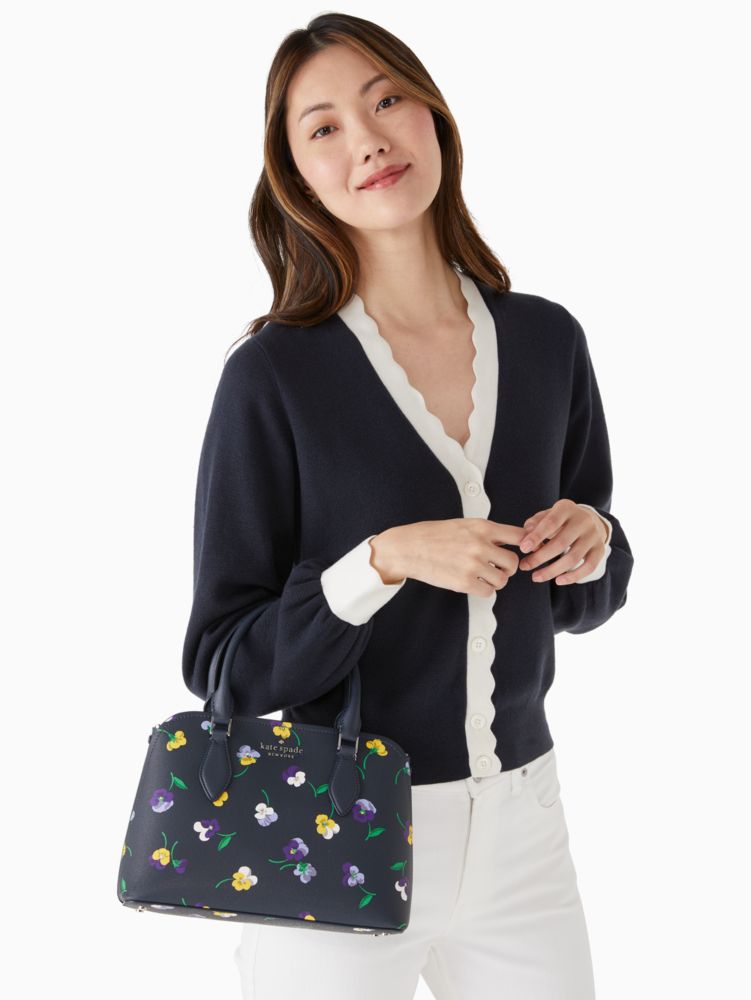 Kate Spade,darcy small satchel,Blazer Blue Multi