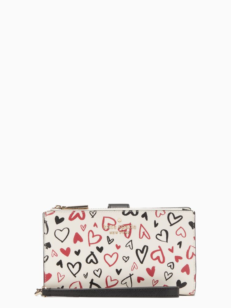 Kate Spade Staci Twinkle Printed Phone Wallet Wristlet