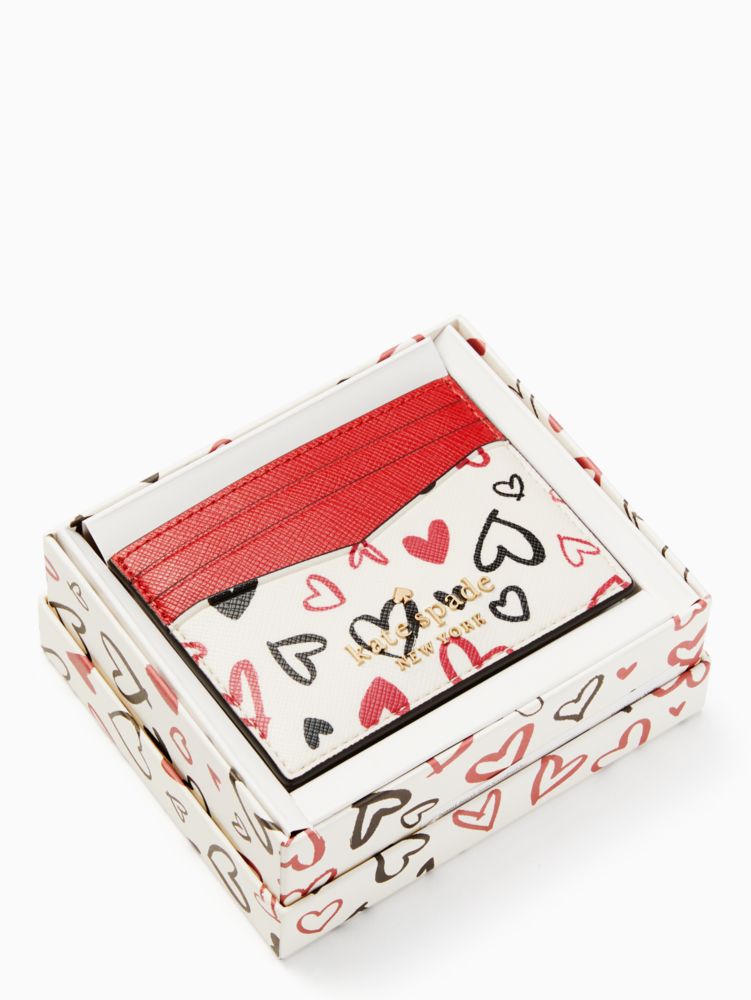 Staci Boxed Small Heart Card Holder