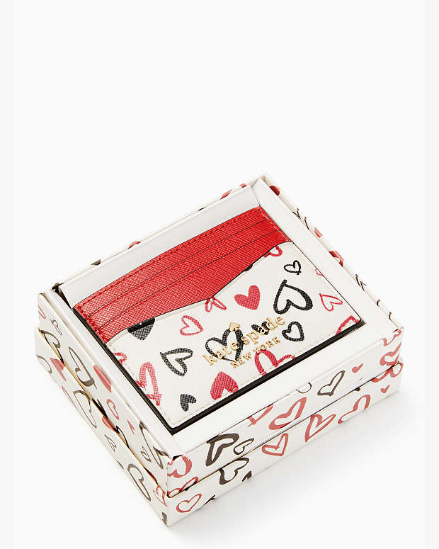 Staci Boxed Small Heart Card Holder