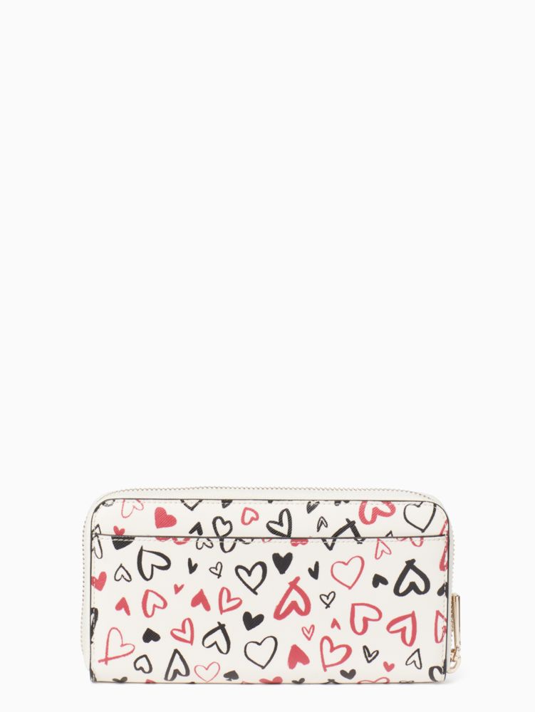 Kate Spade,staci boxed large continental heart wallet,