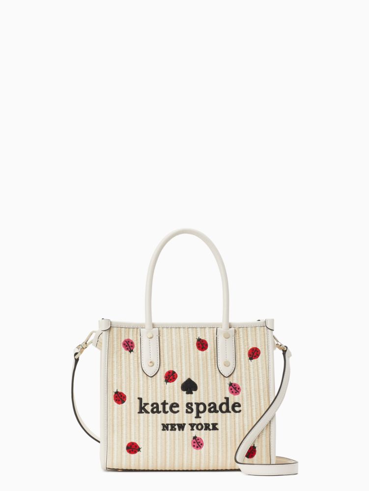 【新品】KATE SPADE（ケイトスペード）ハンドバッグ てんとう虫 ホワイト