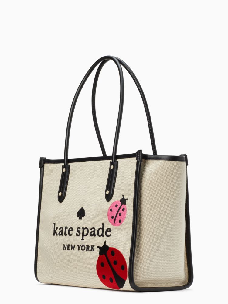 Kate Spade,Ella Ladybug Tote Bag,